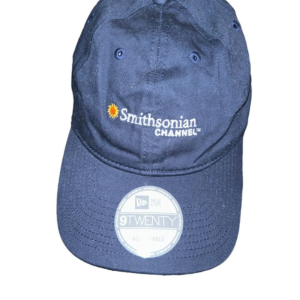 New era Smithsonian channel navy adjustable cap hat